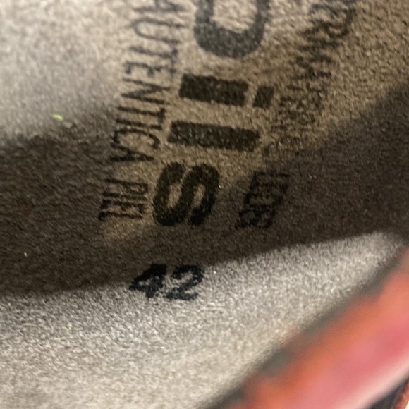 Mephisto Mobils Sandals Womens 42 12 Red Leather Two Strap Wedge Comfy Shoes - Picture 14 of 16